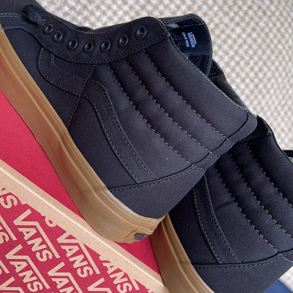 Vans Sk8-Hi Reissued Canvas Gum Black/Light Gum Mn - Picture 15 of 16